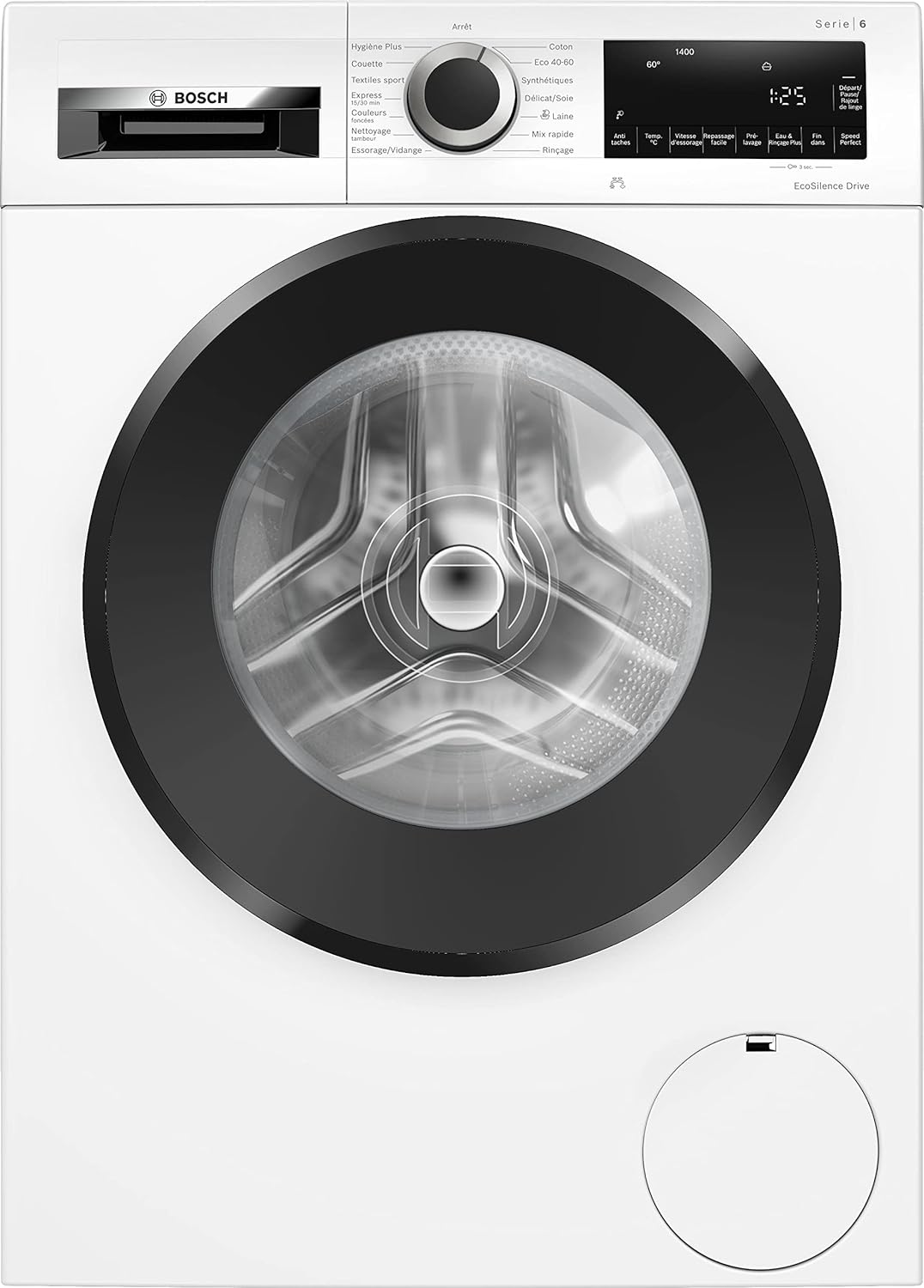 Lave-linge autoportant à chargement frontal série 6 Bosch WGG24400FR - Blanc