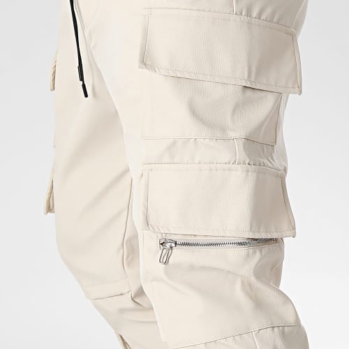 Pantalon Cargo Beige Clair