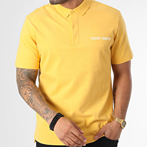 Polo Manches Courtes Required Jaune