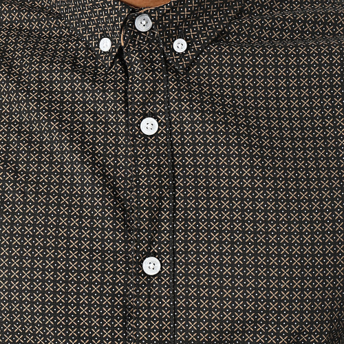 Chemise Manches Longues Bogart Noir