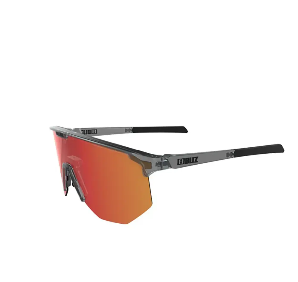 Bliz Hero Sport Zonnebril Donkergrijs met Red Multi Lens