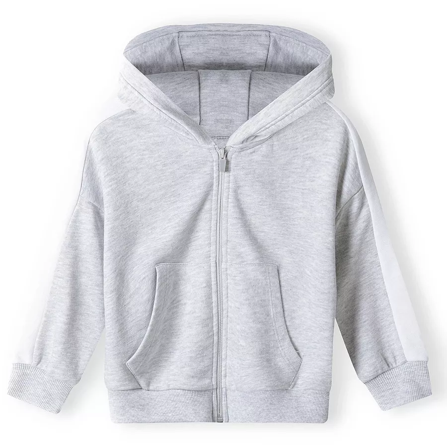 MINOTI Hoodie mit Zipper Grau