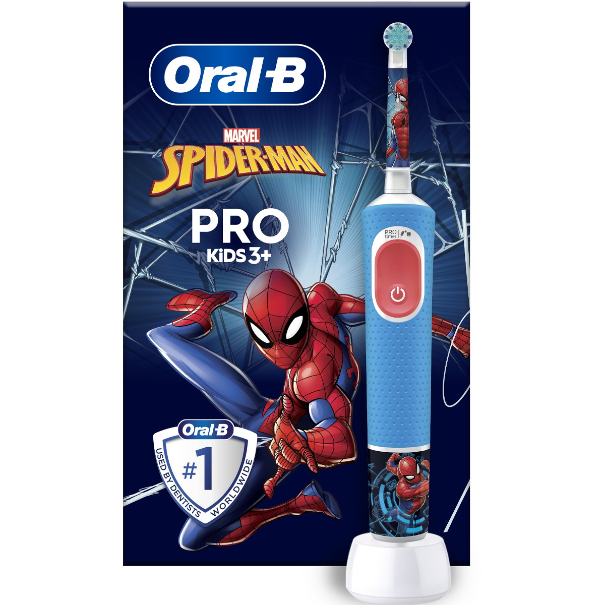 Brosse à dents électrique - Enfant - Spider-man