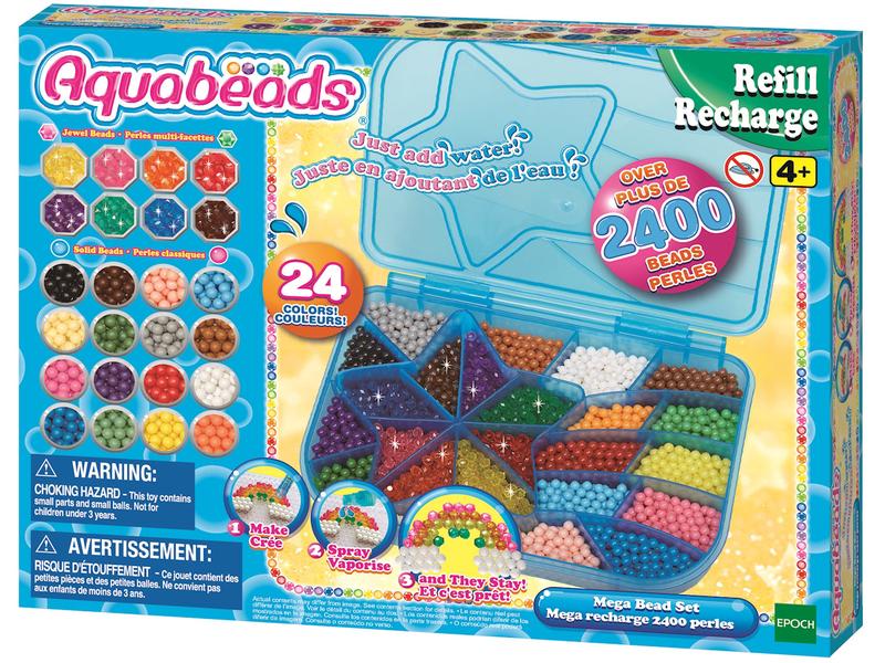 Aquabeads Bastelset Maxi Nachfüllbox Perlen-Nachfüllset