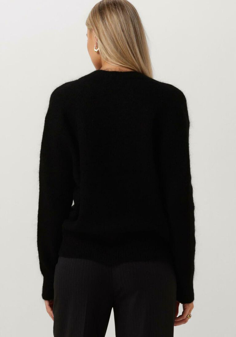 SECOND FEMALE zwarte second female vest brooklyn knit cardigan