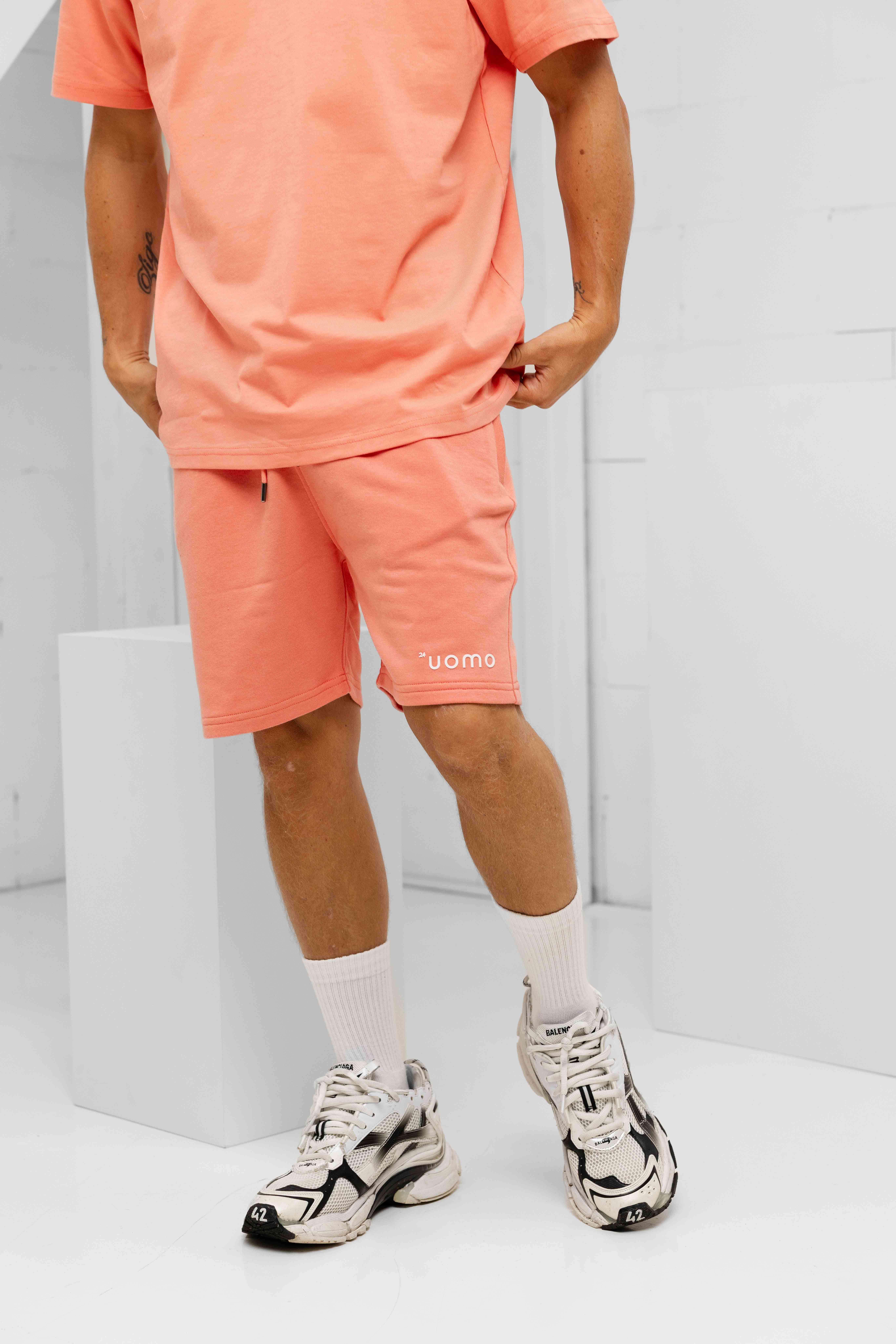 24 Uomo Basic Zomerset Heren Perzik