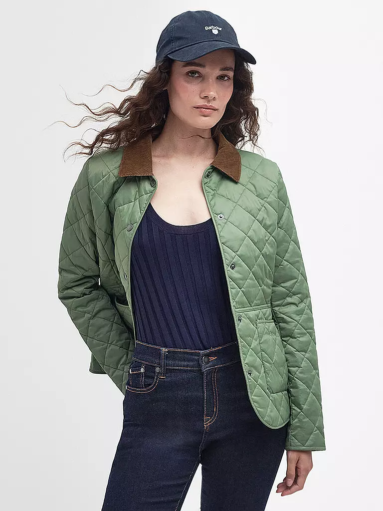 BARBOUR Steppjacke DEVERON hellgrün