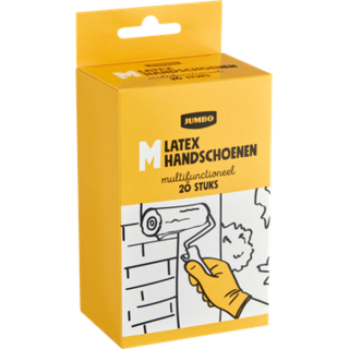 Jumbo Latex Handschoenen M Multifunctioneel 20 Stuks
