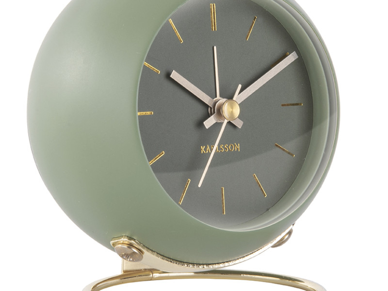 Alarm Clock Globe KA5833WH White
