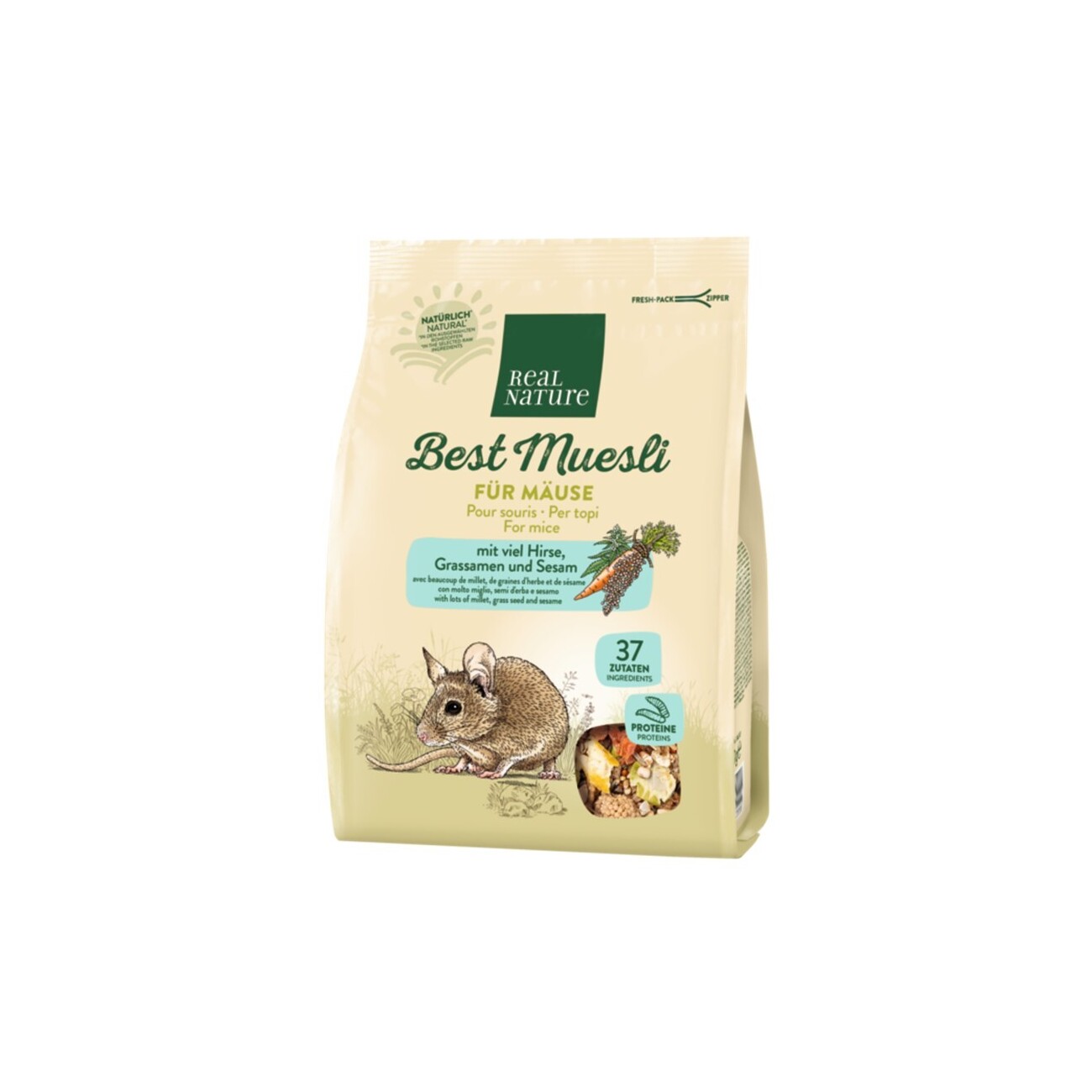 REAL NATURE „Best Muesli“ für Mäuse 500g