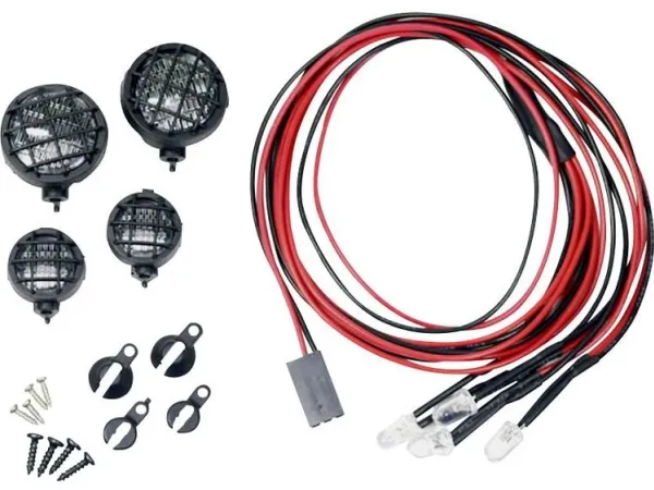 Absima LED-belysning hvid 4.8 - 6 V 2320051