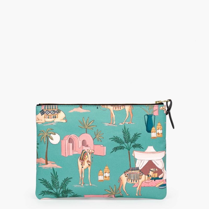 Pochette large 21.5cm Sahara