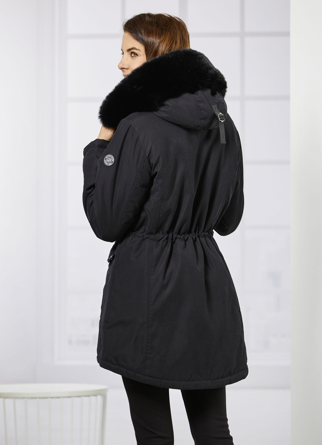 Parka mit Plüsch-Innenausstattung in der Kapuze