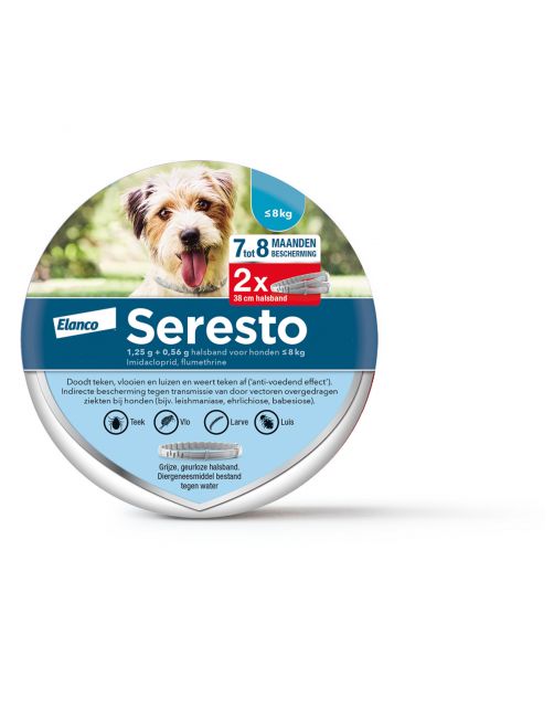 Seresto Teken- En Vlooienband Small - Anti tekenmiddel