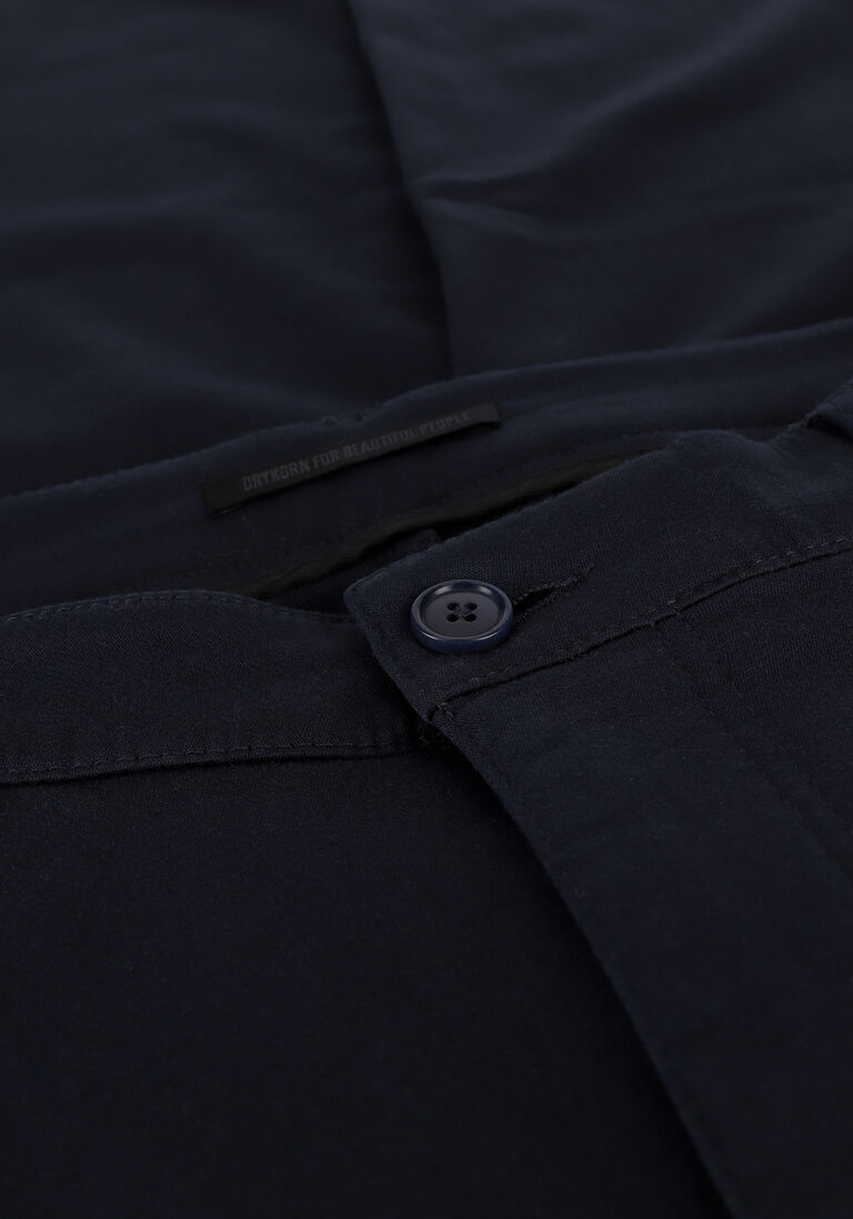 DRYKORN donkerblauwe drykorn pantalon taks 136019