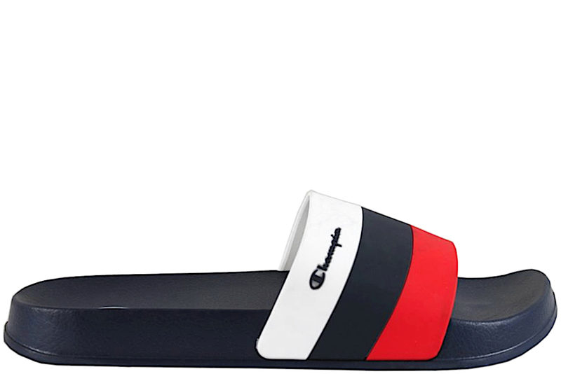CHAMPION SLIDE ALL AMERICAN MØRKEBLÅ SLIPPERS I EVA