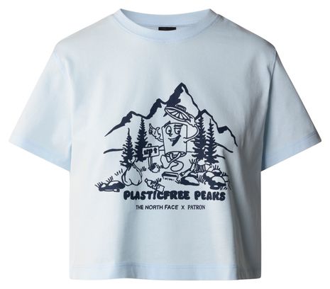 T-Shirt Femme The North Face Nature Bleu
