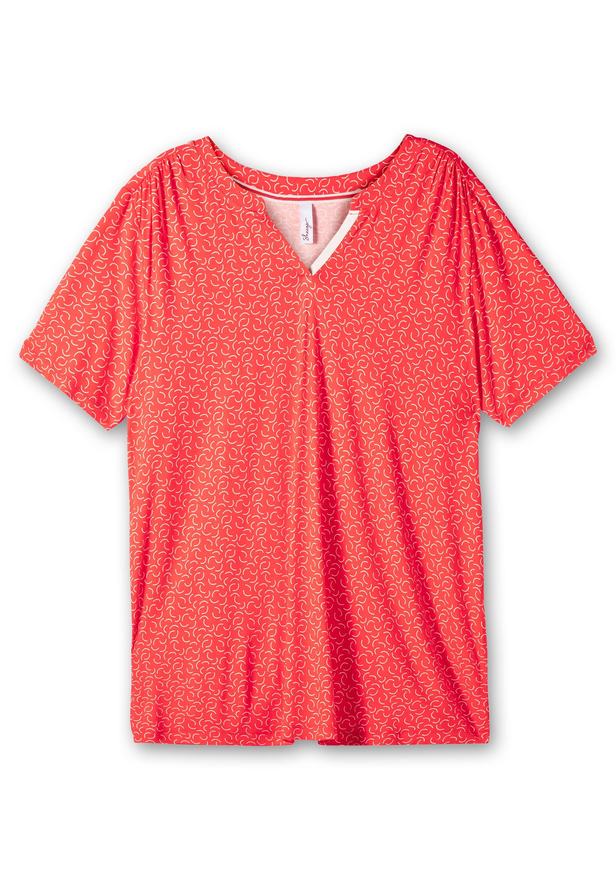 Longshirt mit Grafik-Alloverprint