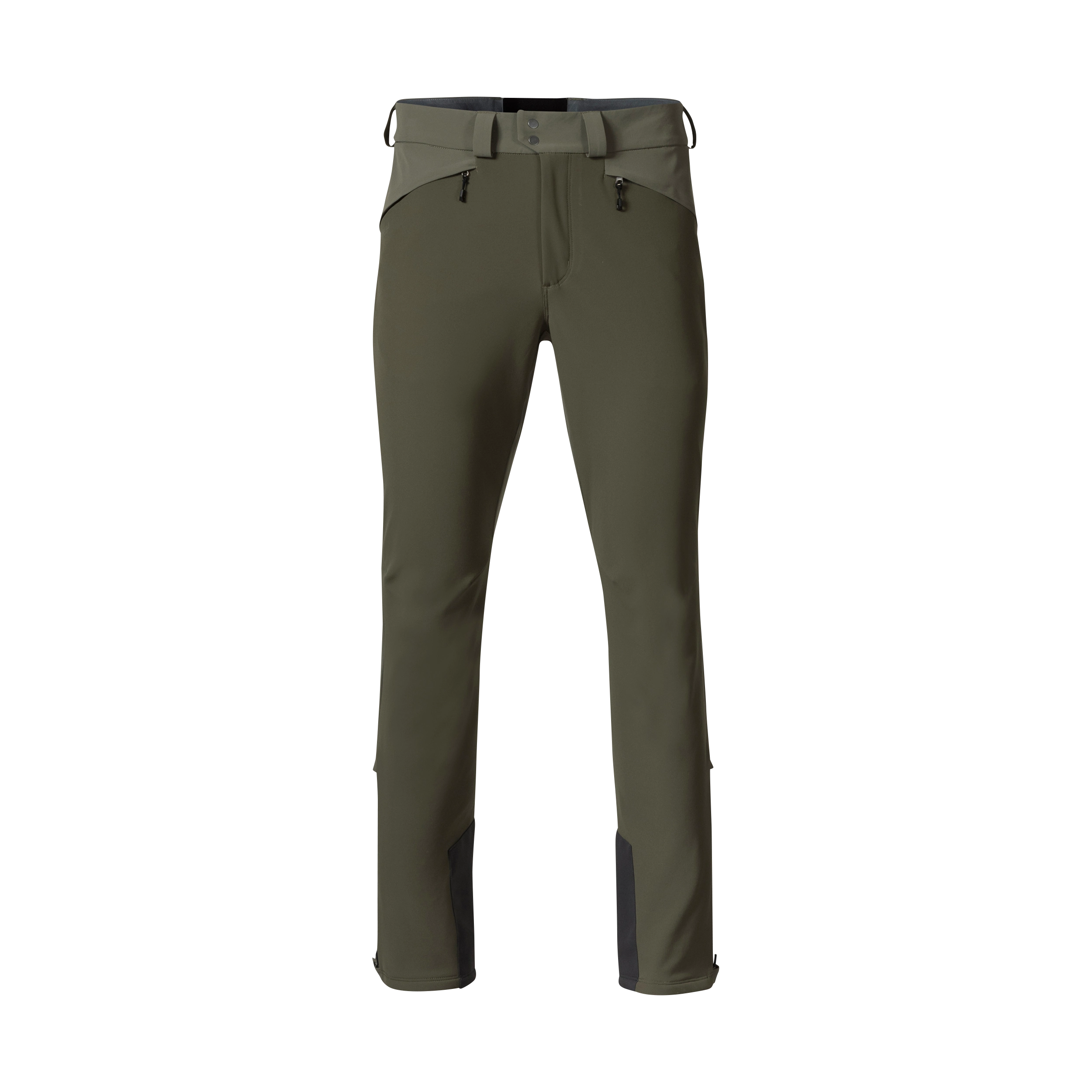 Istjern Warm Flex Pant Dark Green Mud