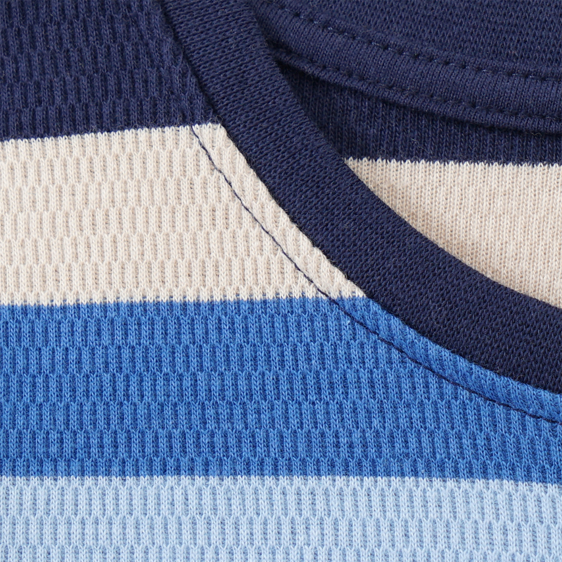 Topolino Jungen Langarmshirt mit Streifen dunkelblau / blau / beige