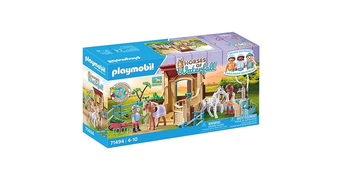 PLAYMOBILHorses of Waterfall - Manege Constructiespeelgoed  (71494)