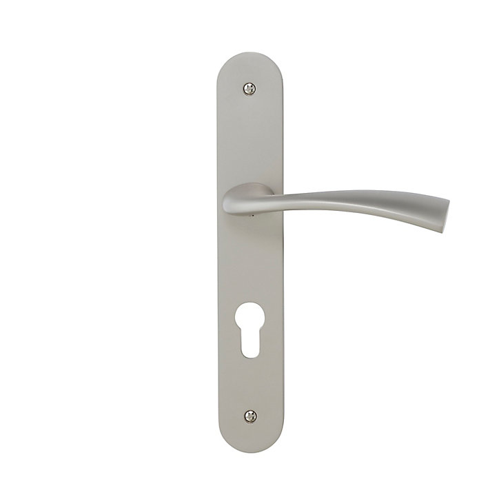 Ensemble poignées de porte cylindre 195 COLOURS Jallais chrome