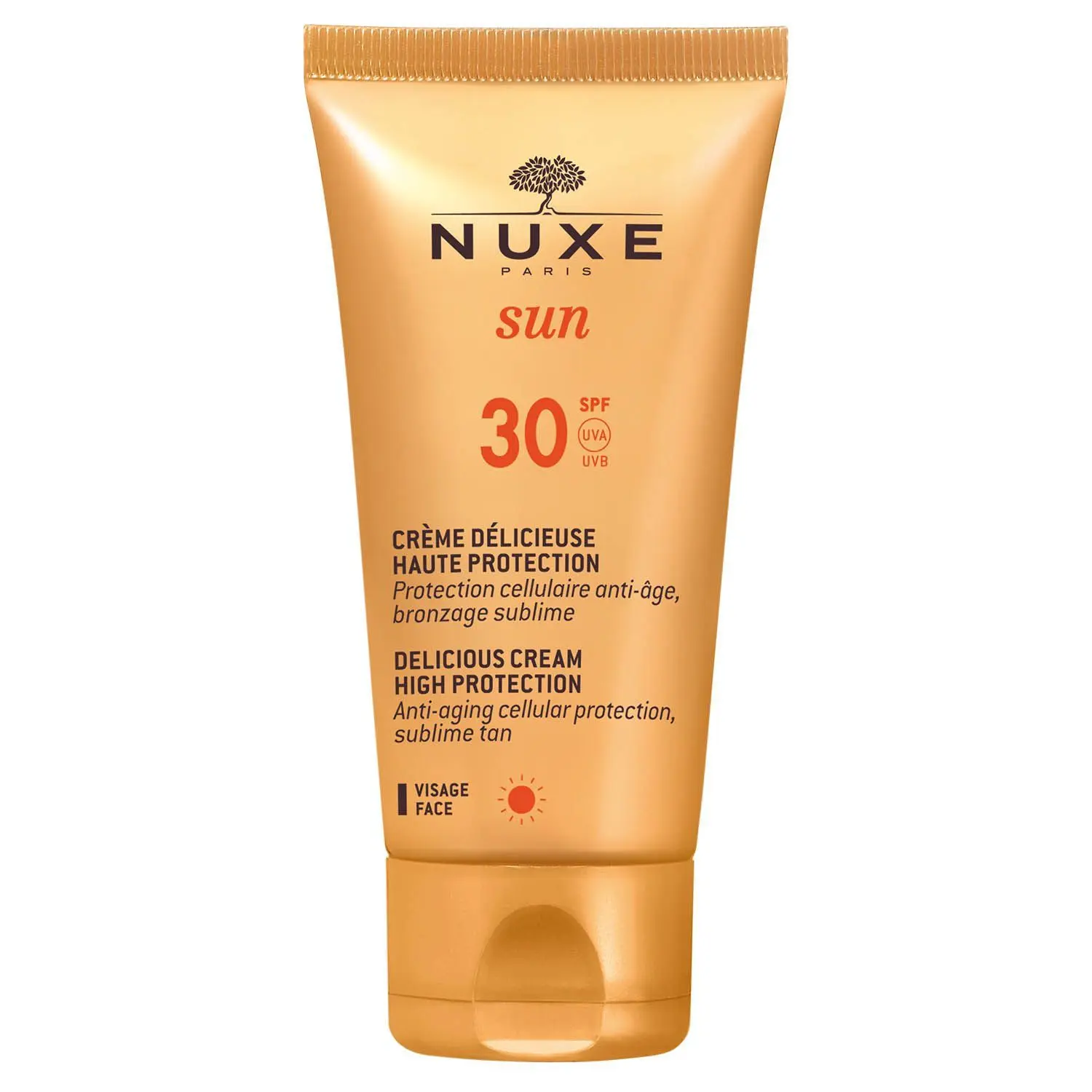 Nuxe - Crème Délicieuse Haute Protection SPF30 Nuxe Sun NUXE SUN- Solaire