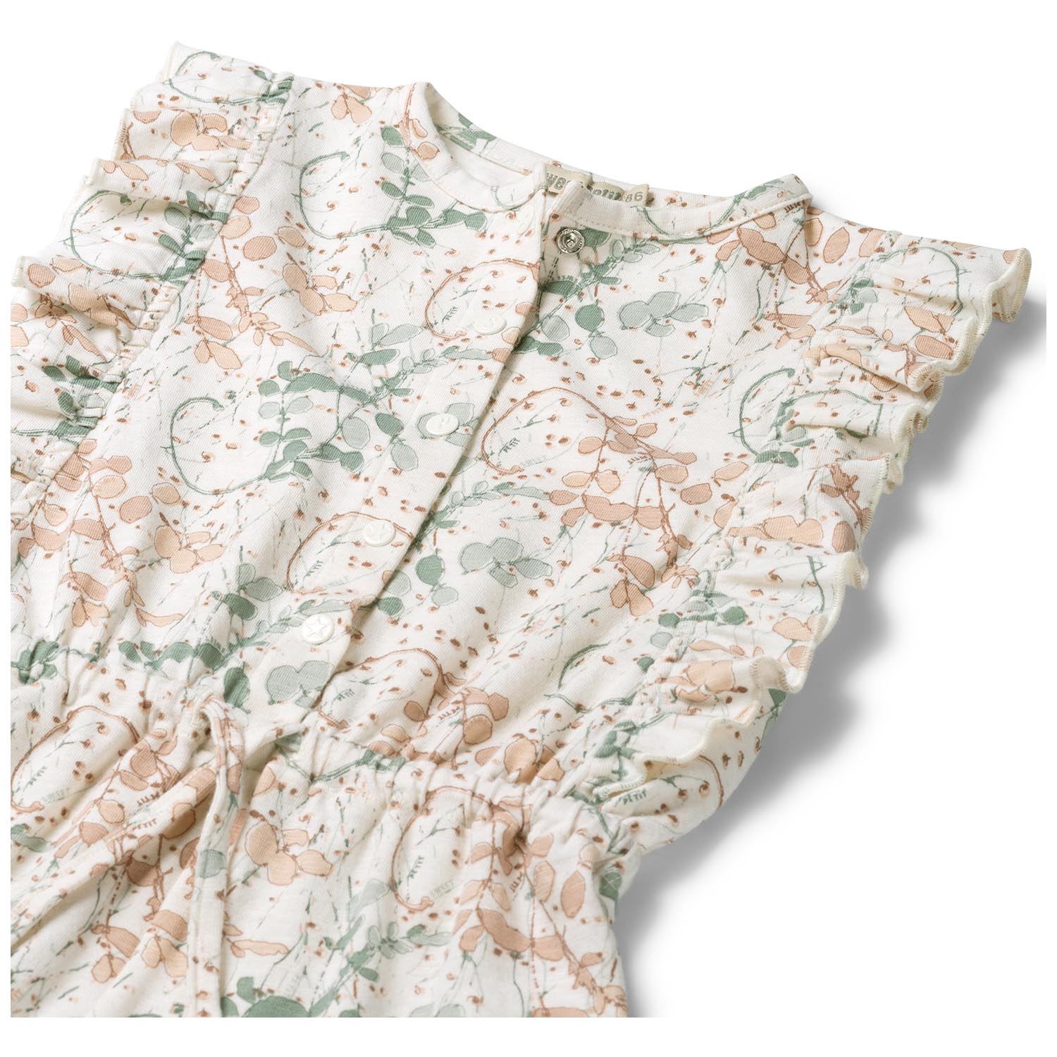 Sweet petit peuter jumpsuit Loua mouwloos all over print multi