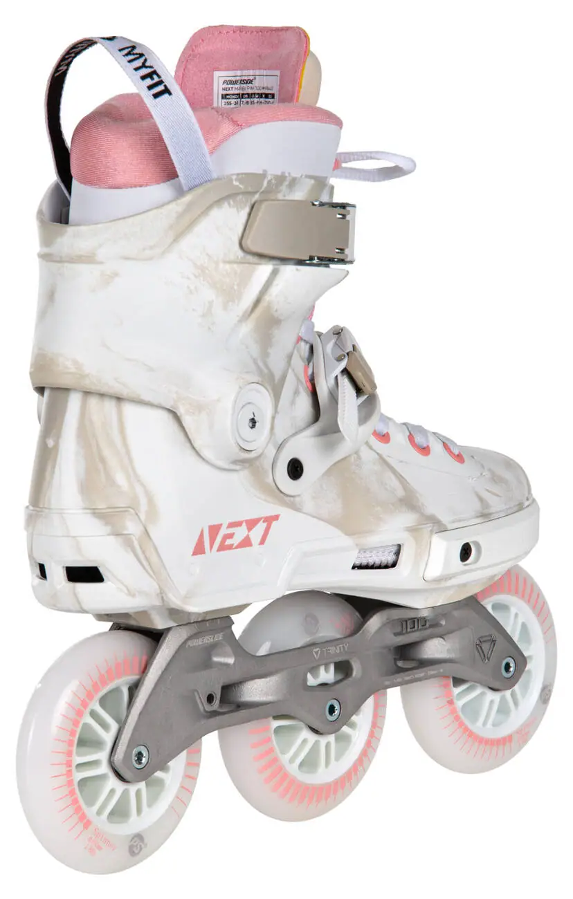 Powerslide Next Marble Pink 100 Freeskates | SkatePro