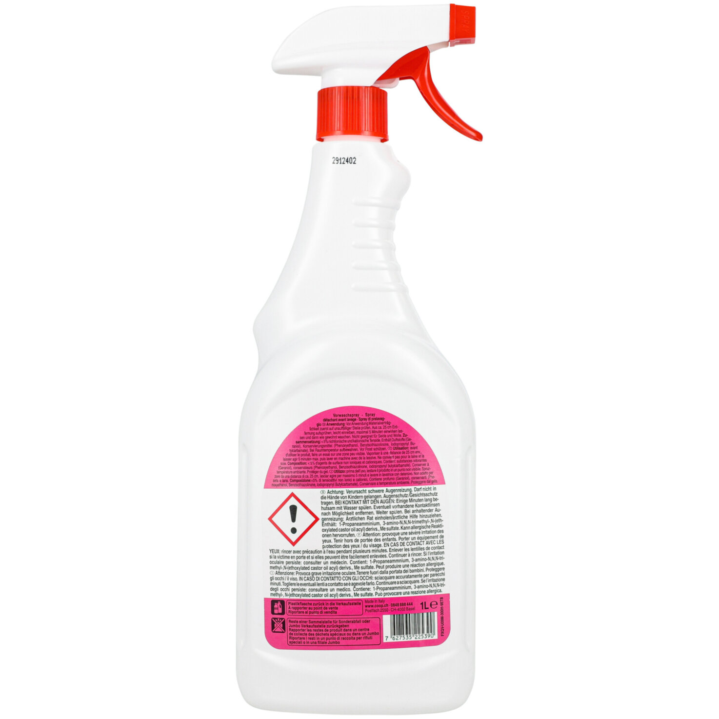 Prix Garantie Vorwaschspray