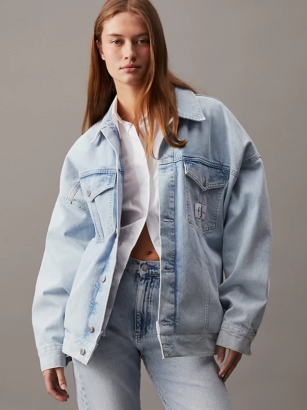 Jaqueta jeans oversized