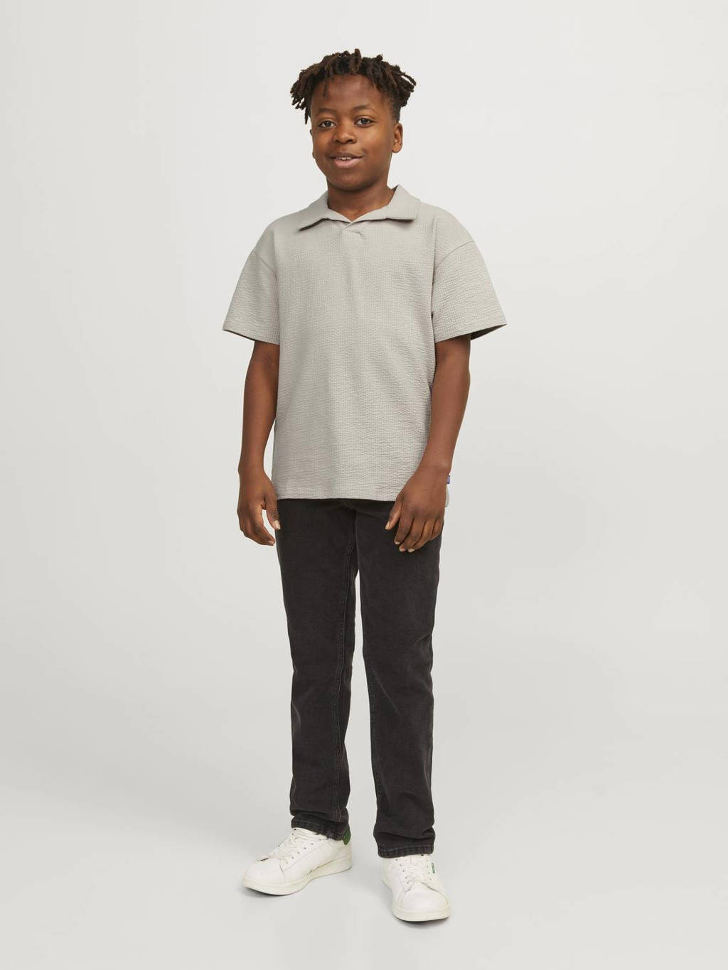 JACK & JONES polo JCOFRED beige