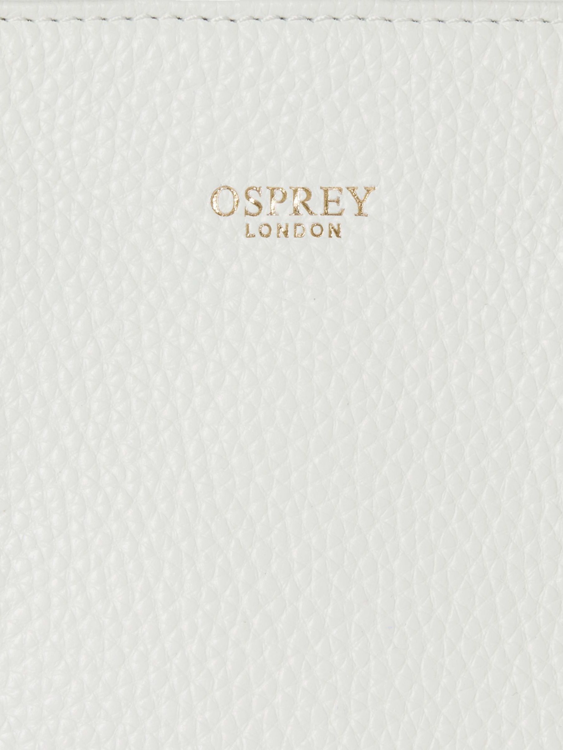 Wit - Osprey London The Adaline werktas van leer