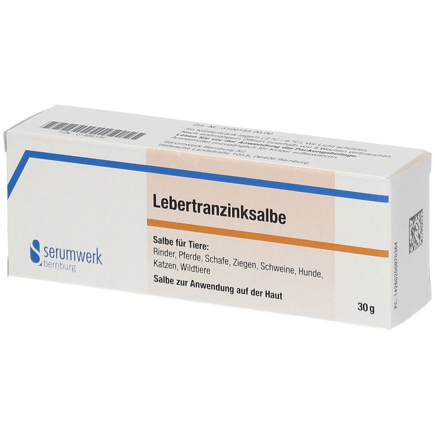 LEBERTRANZINKSALBE Vet