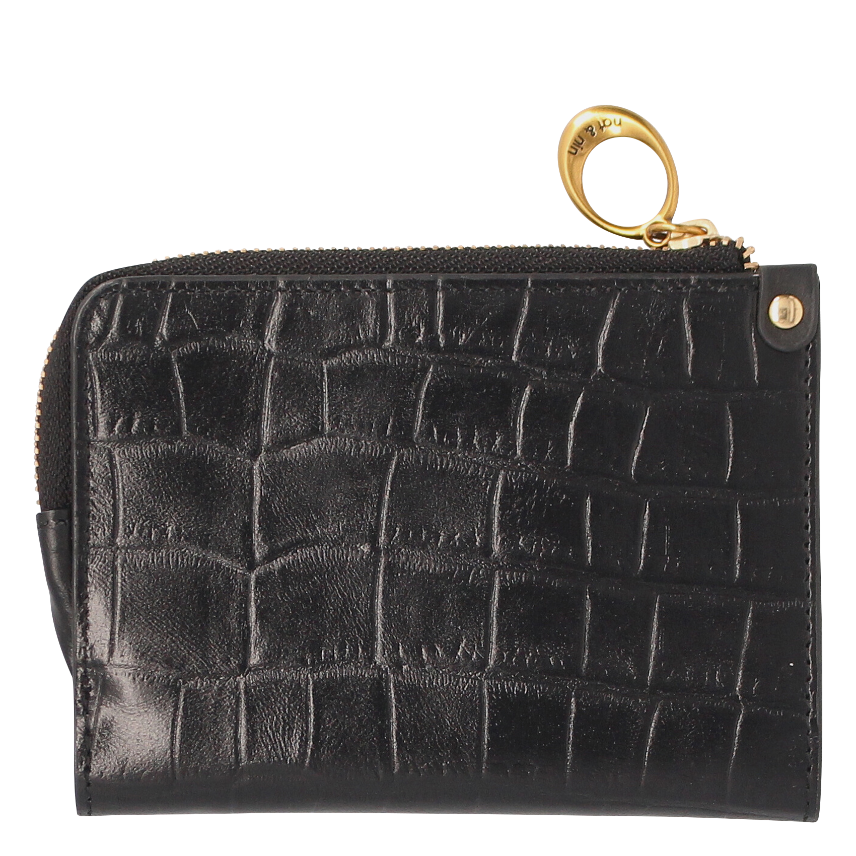 IZA - Portefeuille en cuir | Noir