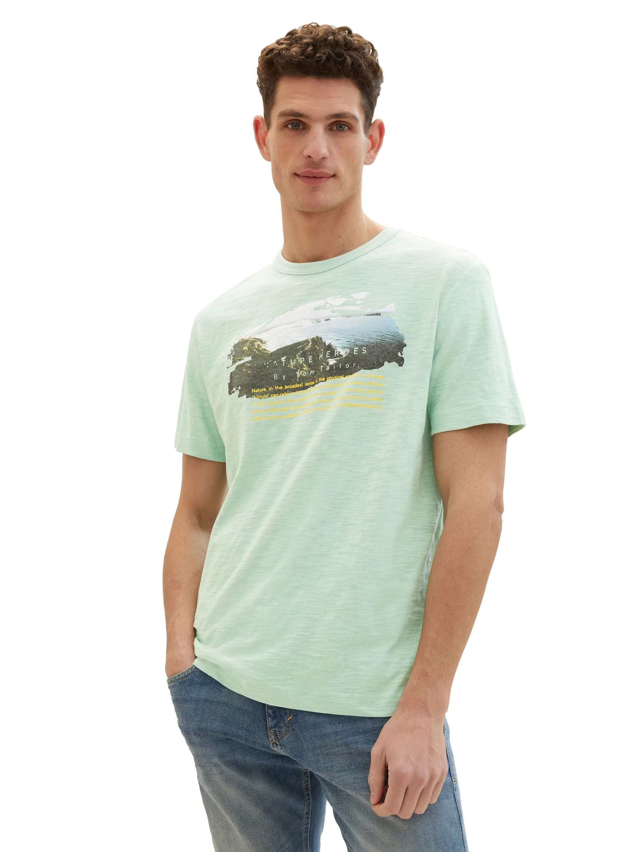 Herren Shirt mit Frontprint
