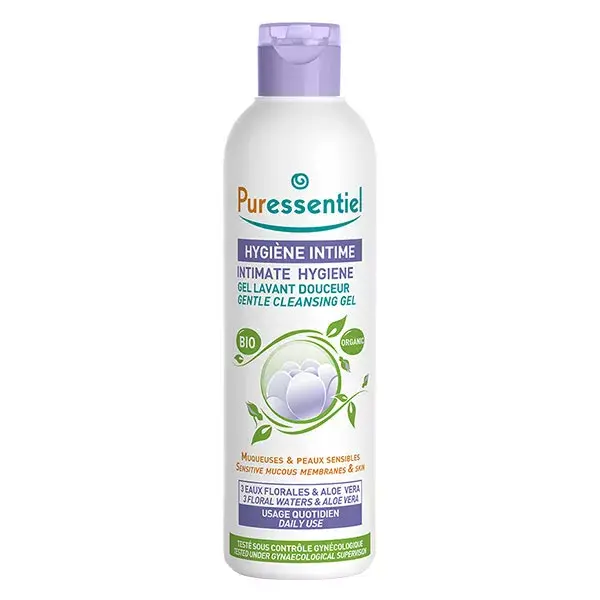 Gel de Higiene Íntima Orgânico Suave Puressentiel 500ml