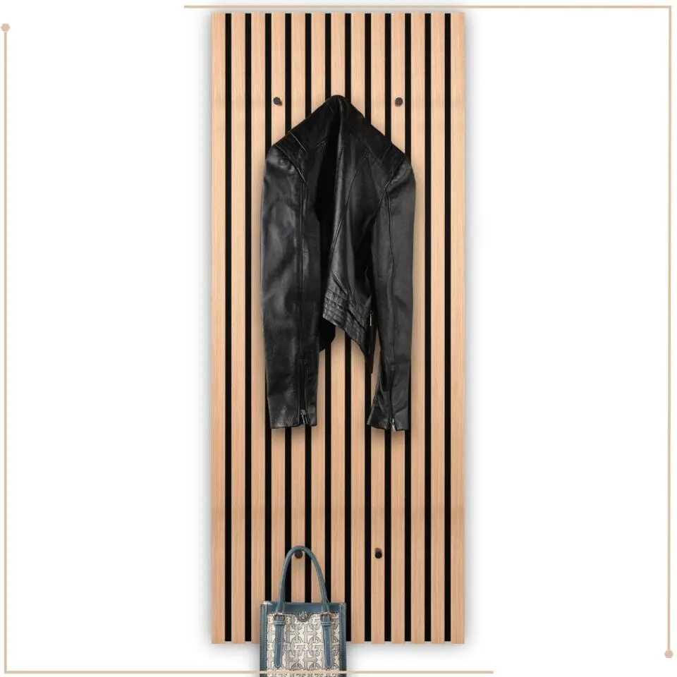 MISOU Kapstok 5 haken Grace - Bruin