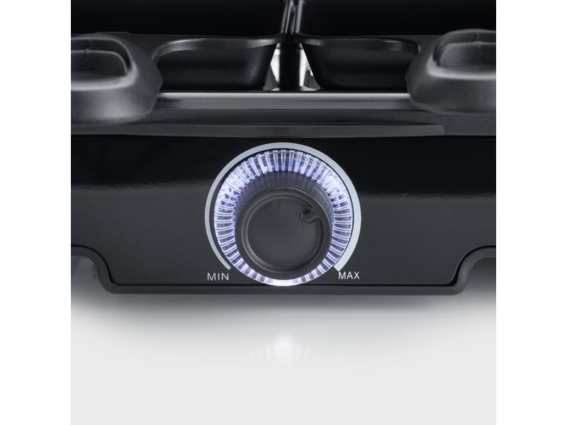 Severin Racletteofen RG 9670 8 Personen Raclettegrill mit 1400 W Leistung