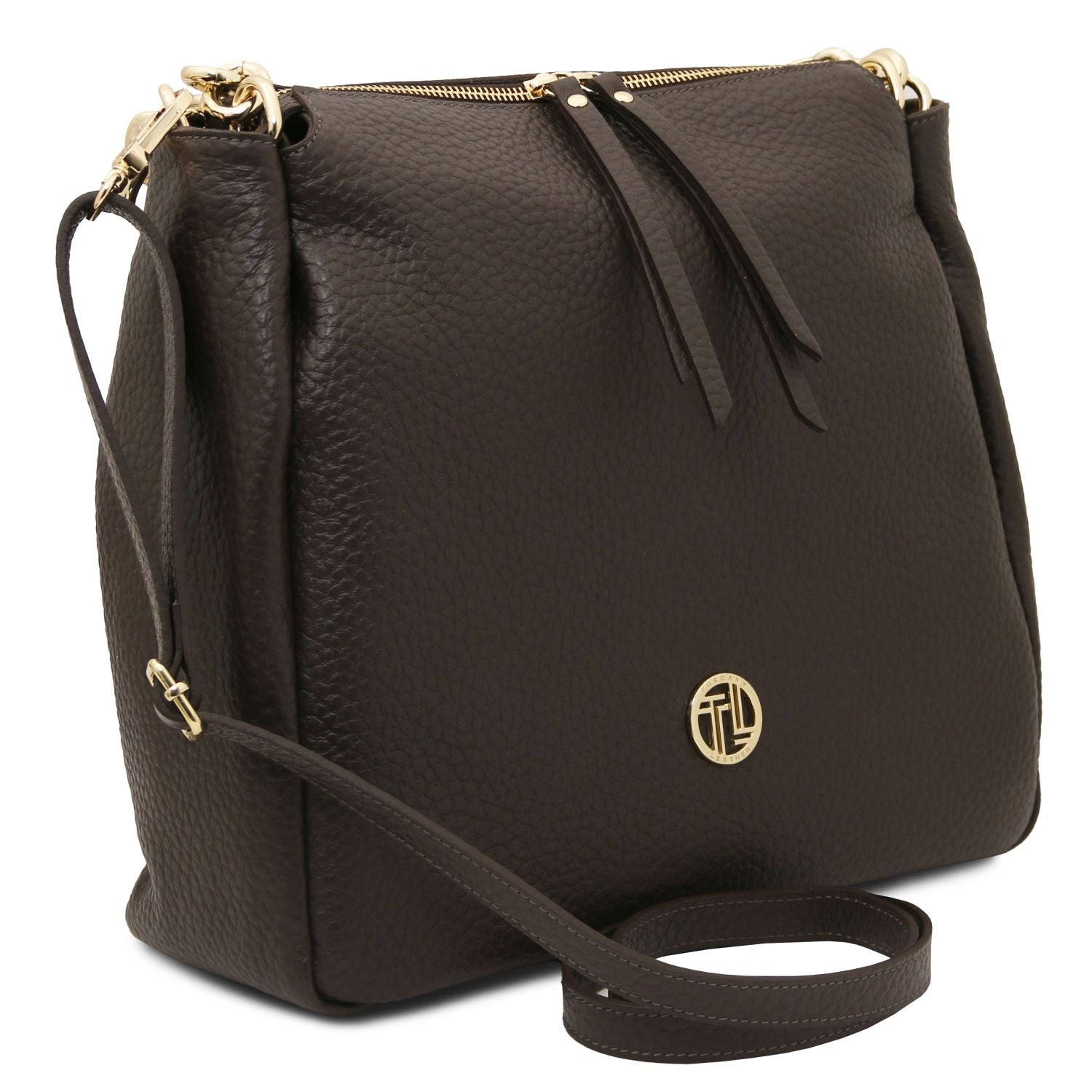 TL142385 – Amy – Soft leren shopping bag