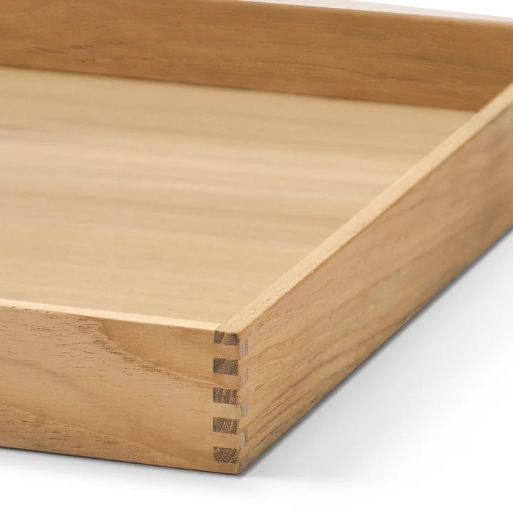 Lind DNA - Even Teak Tablett Square M, Teak / Nupo natur