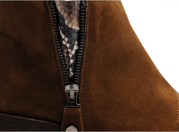 Alpe boots bottine talons femme 4441 marron