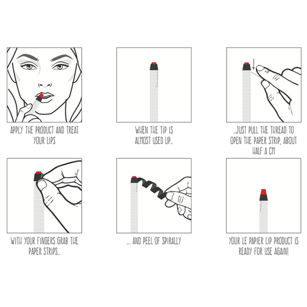 Le Papier Mighty Matte Lippenstift Rouge