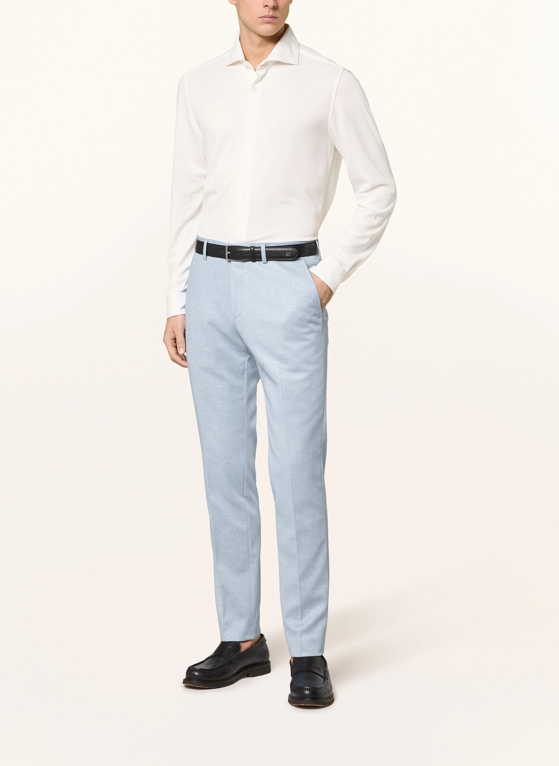 Roy Robson Anzughose Slim Fit aus Jersey
