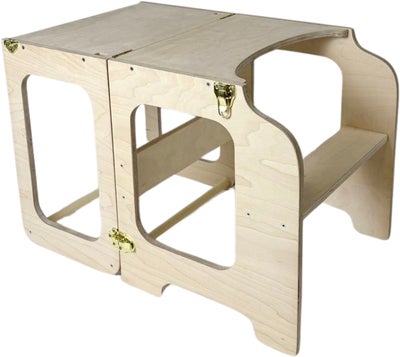 Family-scl 4-in-1 Læringstårn, Wood