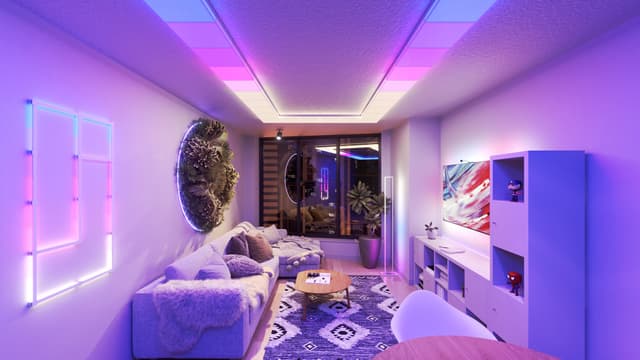 Nanoleaf Skylight loftslampe udvidelsessæt NF083E00-1SL