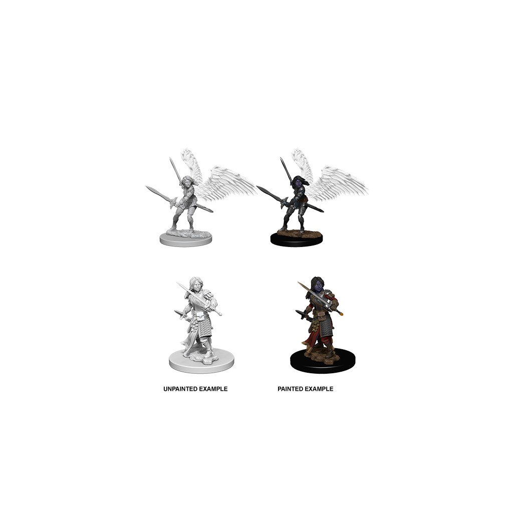 D&D Nolzur's Marvelous Unpainted Miniatures: Aasimar Female Paladin