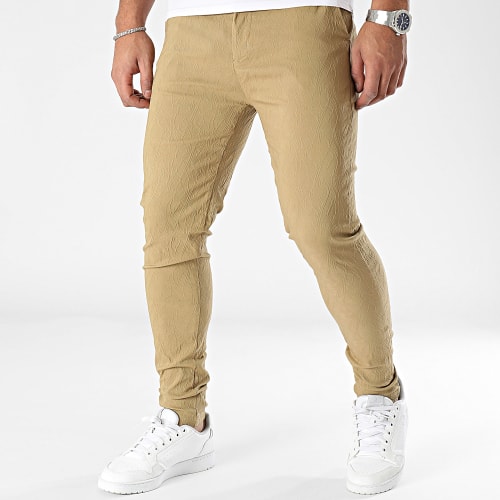 Pantalon Chino Skinny Camel