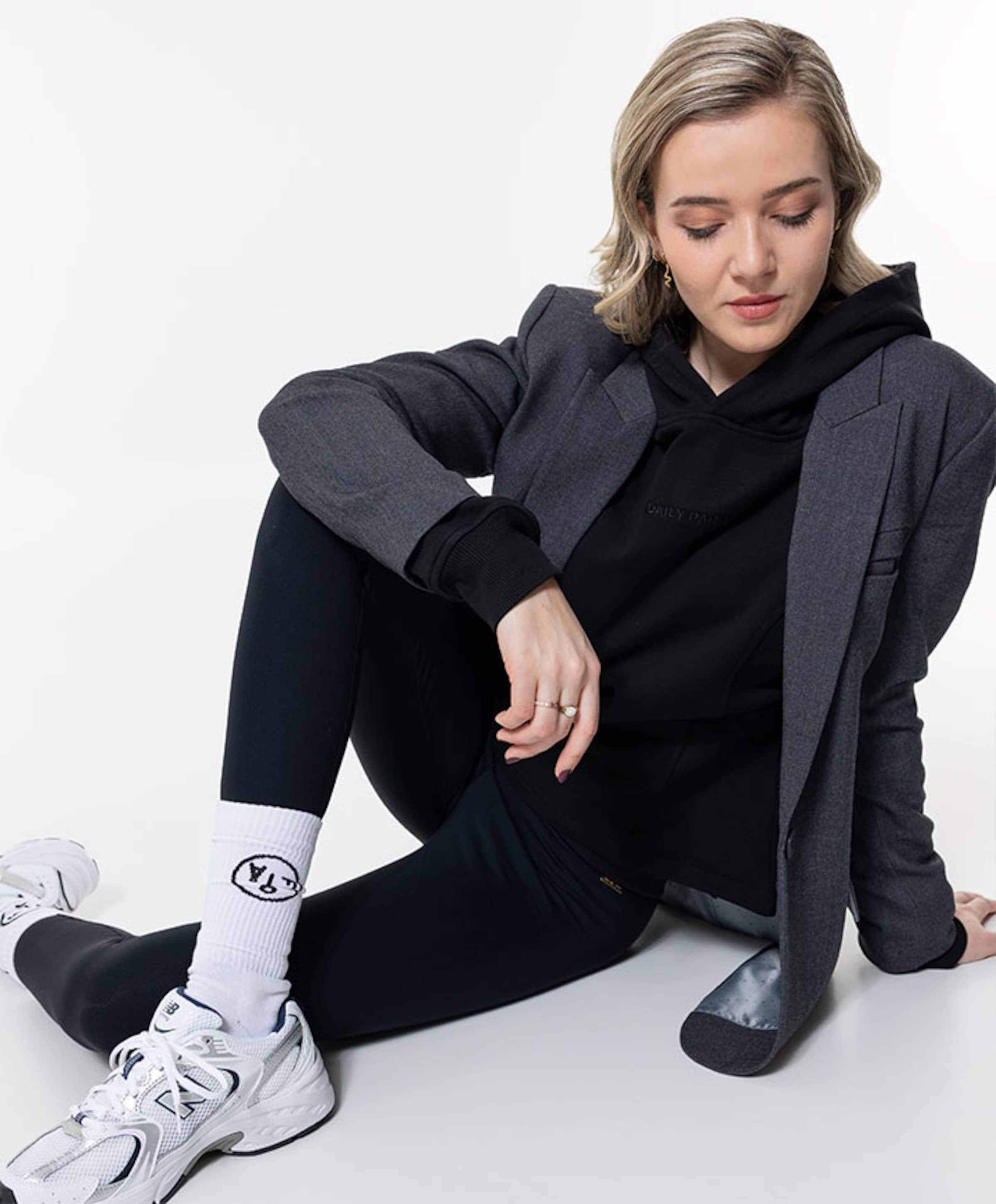 Deblon Sports Classic Leggings High Waistband dames tights zwart