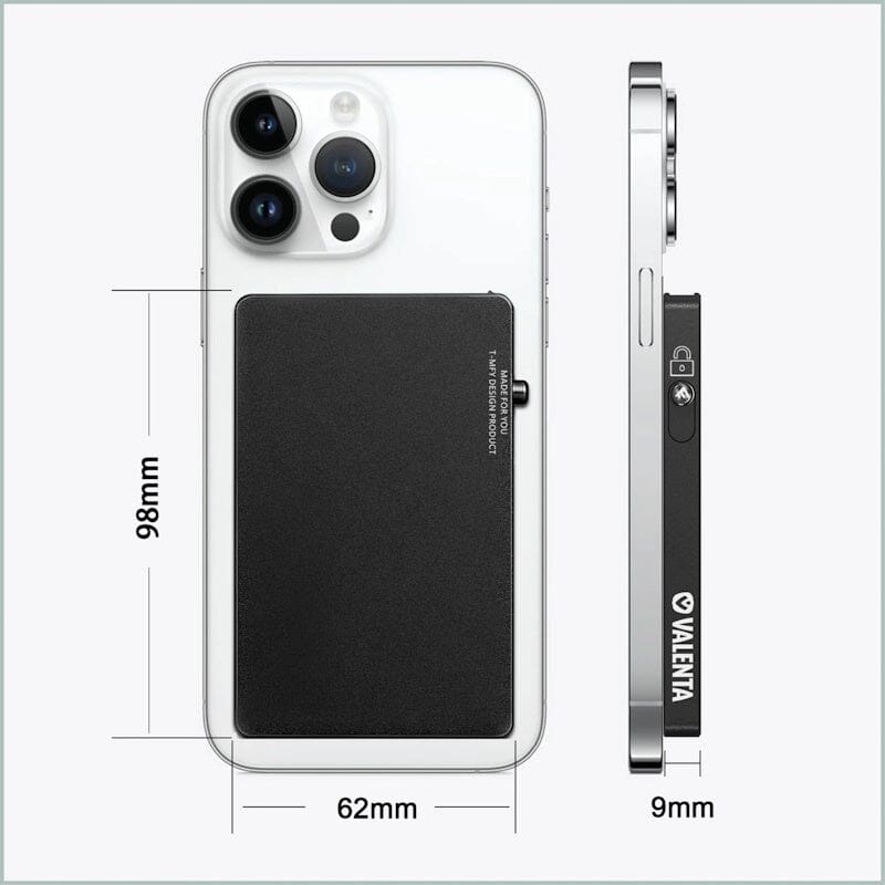 Valenta Cardprotector Magsafe Black